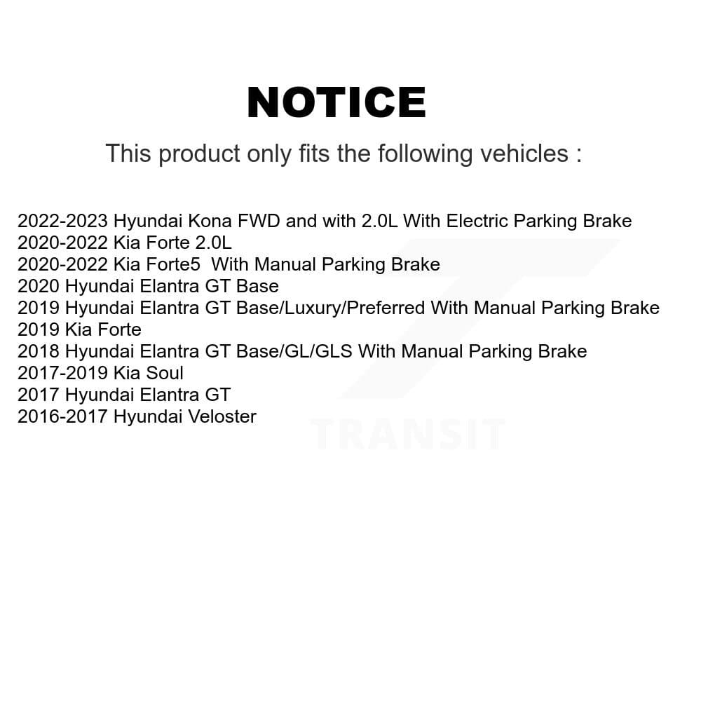 Transit Auto - KDC-100900 - Rear Disc Brake Kits image 19