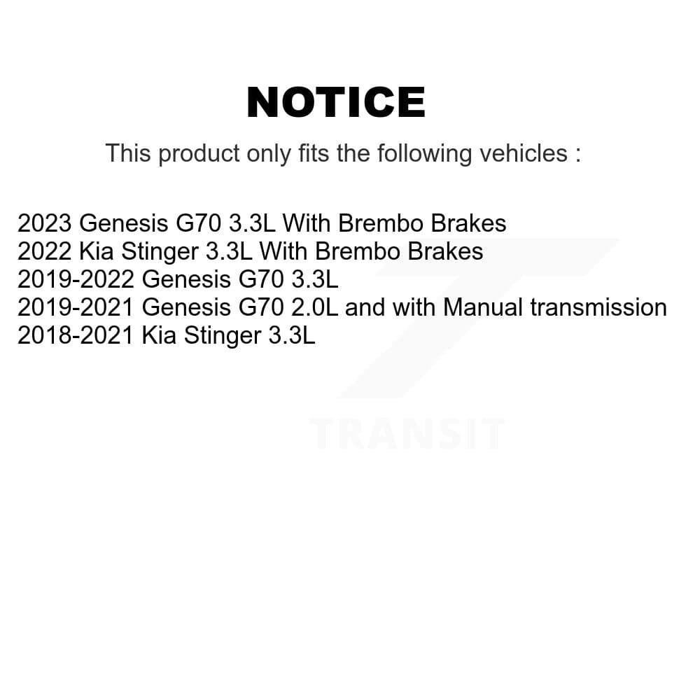 Transit Auto - KDC-101145 - Front Disc Brake Kits image 19