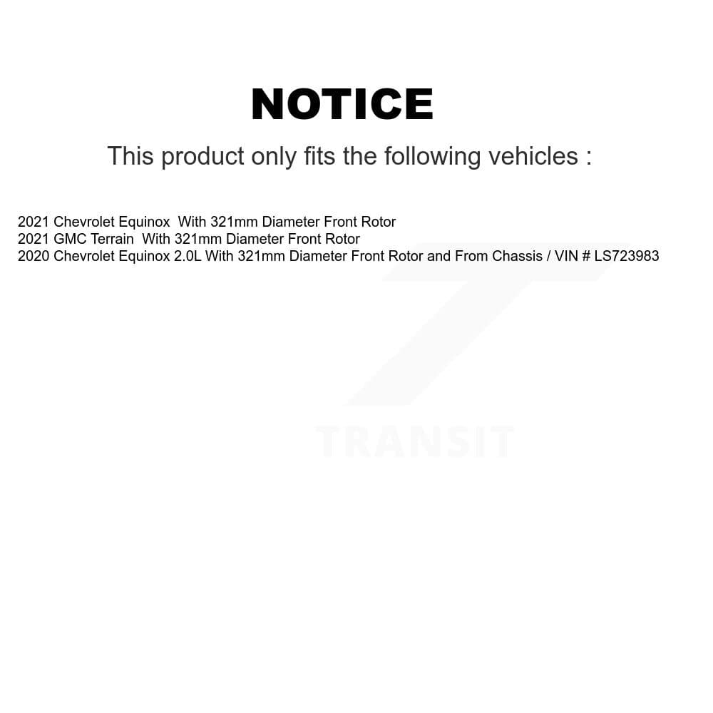 Transit Auto - KDC-101171 - Front Disc Brake Kits image 19