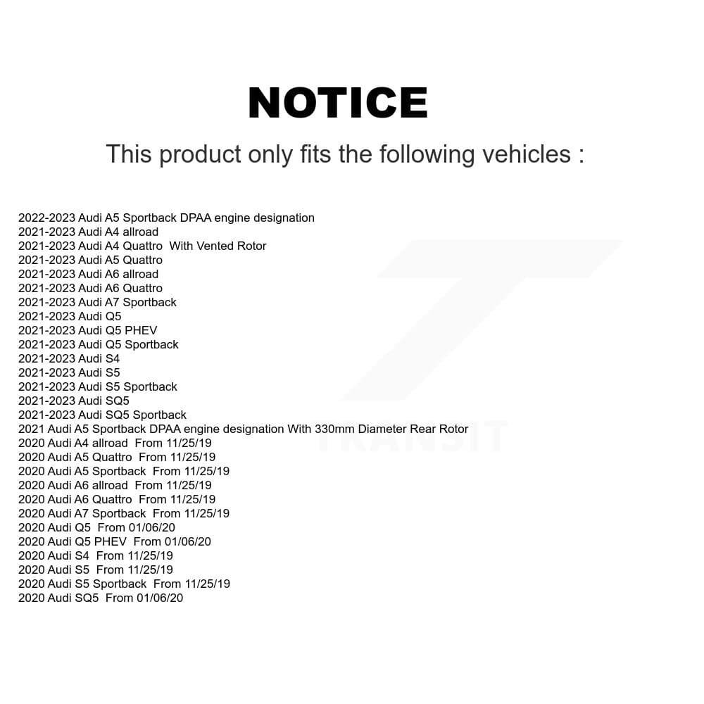 Transit Auto - KDC-101257 - Rear Disc Brake Kits image 19