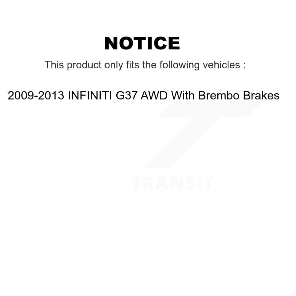 Transit Auto - KDC-101739 - Front and Rear Disc Brake Kits image 19