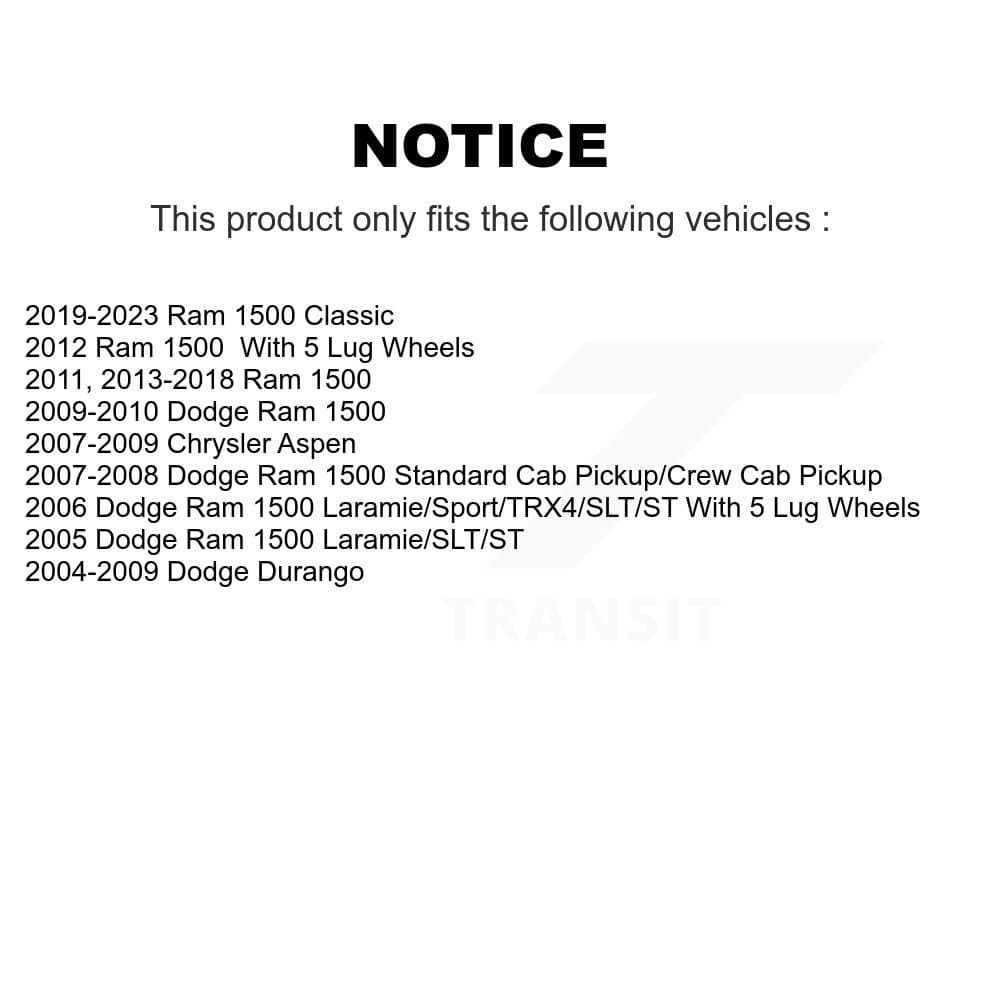 Transit Auto - KDF-100456 - Rear Disc Brake Kits image 19