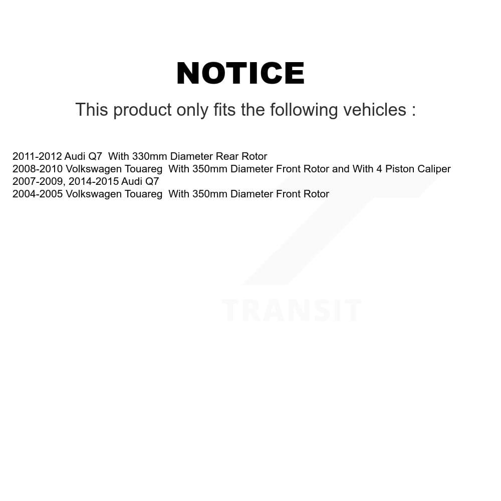 Transit Auto - KDF-100730 - Front and Rear Disc Brake Kits image 19