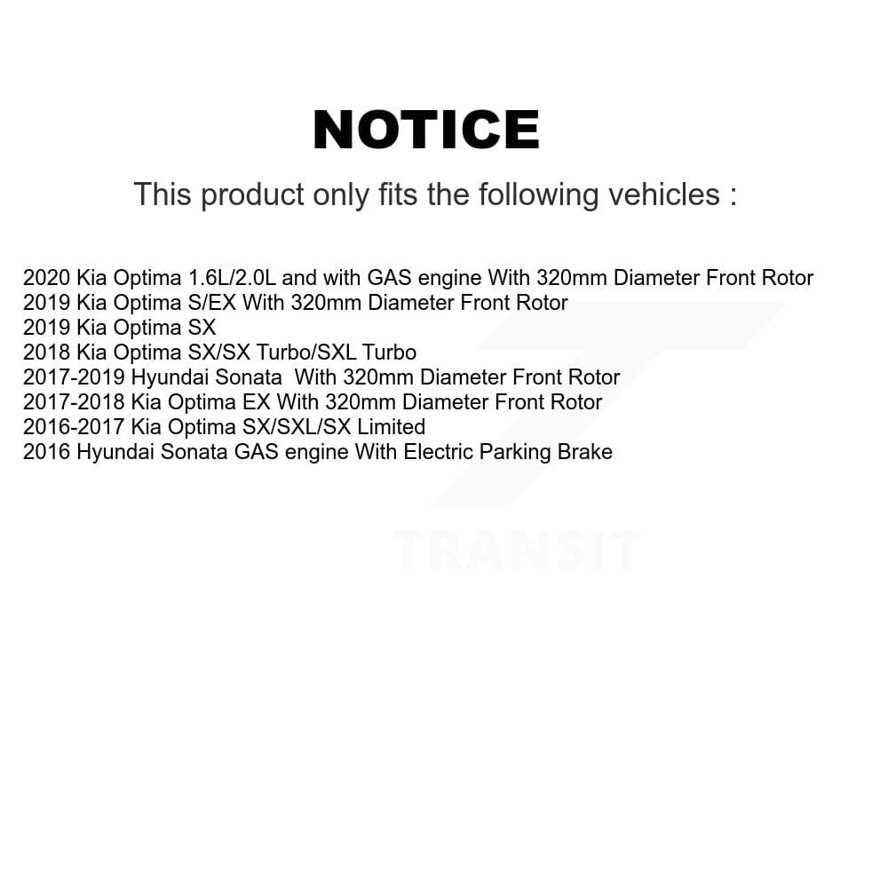 Transit Auto - KDF-100772 - Front Disc Brake Kits image 19