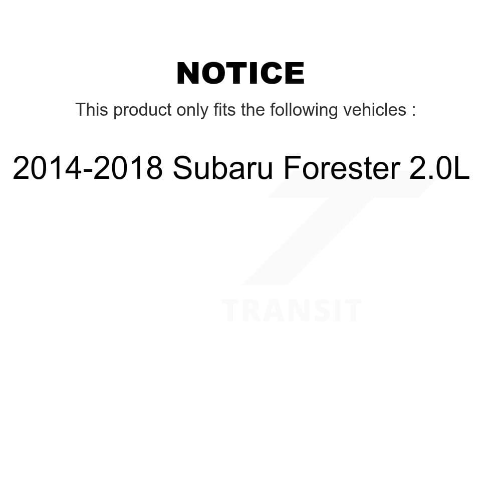 Transit Auto - KDF-100978 - Front and Rear Disc Brake Kits image 19