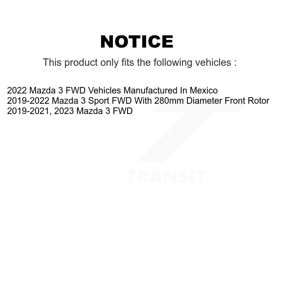Transit Auto - KDF-101262 - Front Disc Brake Kits image 19