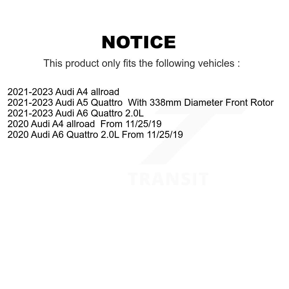 Transit Auto - KDF-101316 - Front and Rear Disc Brake Kits image 19