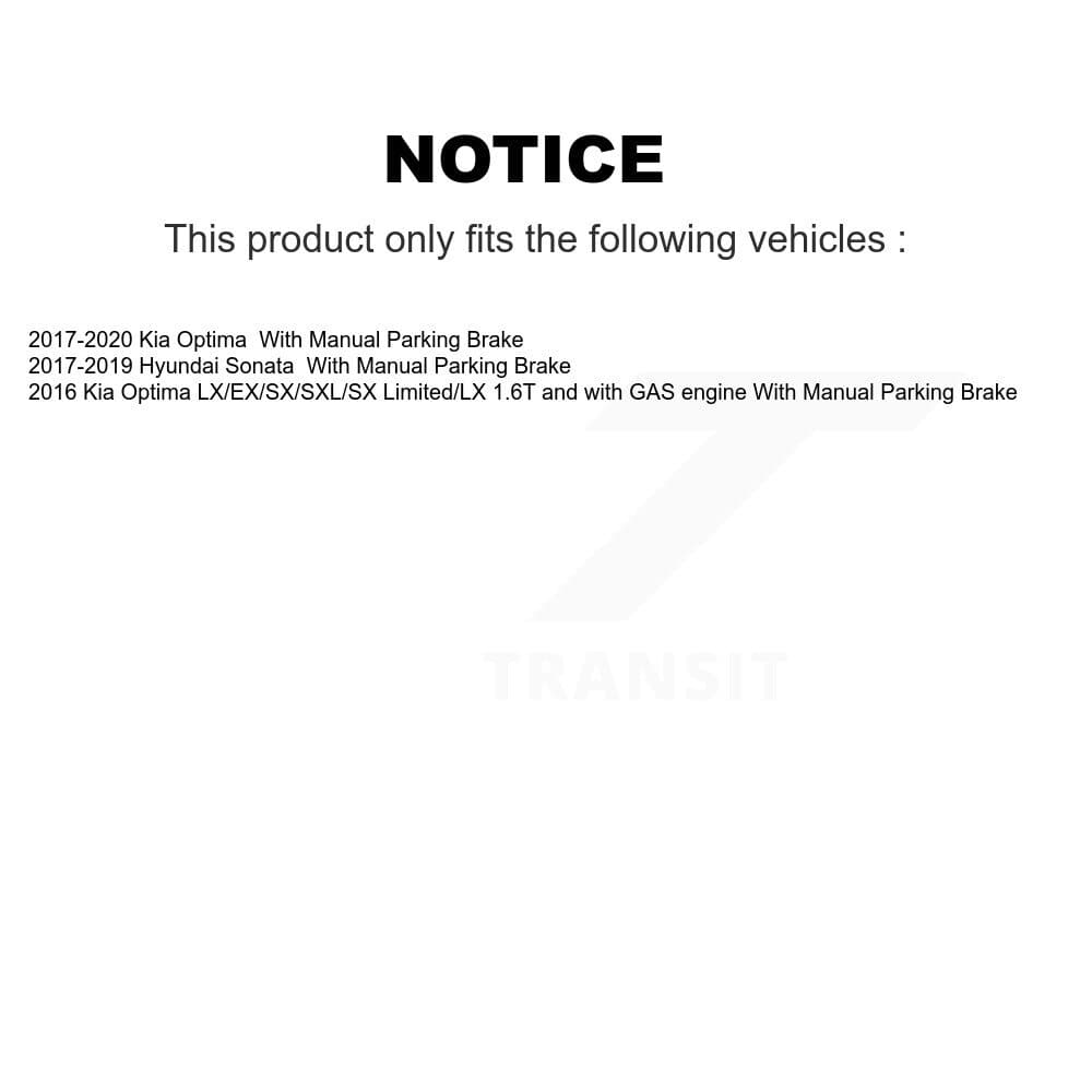 Transit Auto - KDF-101392 - Rear Disc Brake Kits image 19
