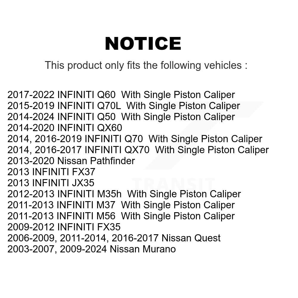 Transit Auto - KDF-101446 - Rear Disc Brake Kits image 19