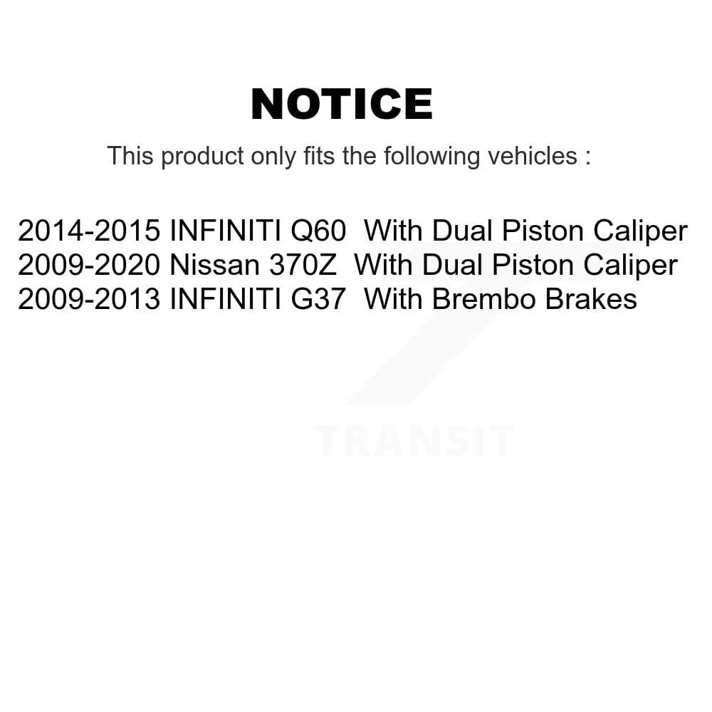 Transit Auto - KDF-101449 - Rear Disc Brake Kits image 19