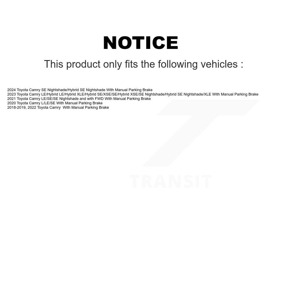 Transit Auto - KDF-101636 - Rear Disc Brake Kits image 19