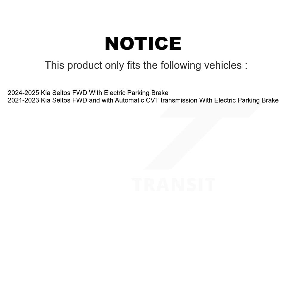 Transit Auto - KDF-101792 - Front and Rear Disc Brake Kits image 19