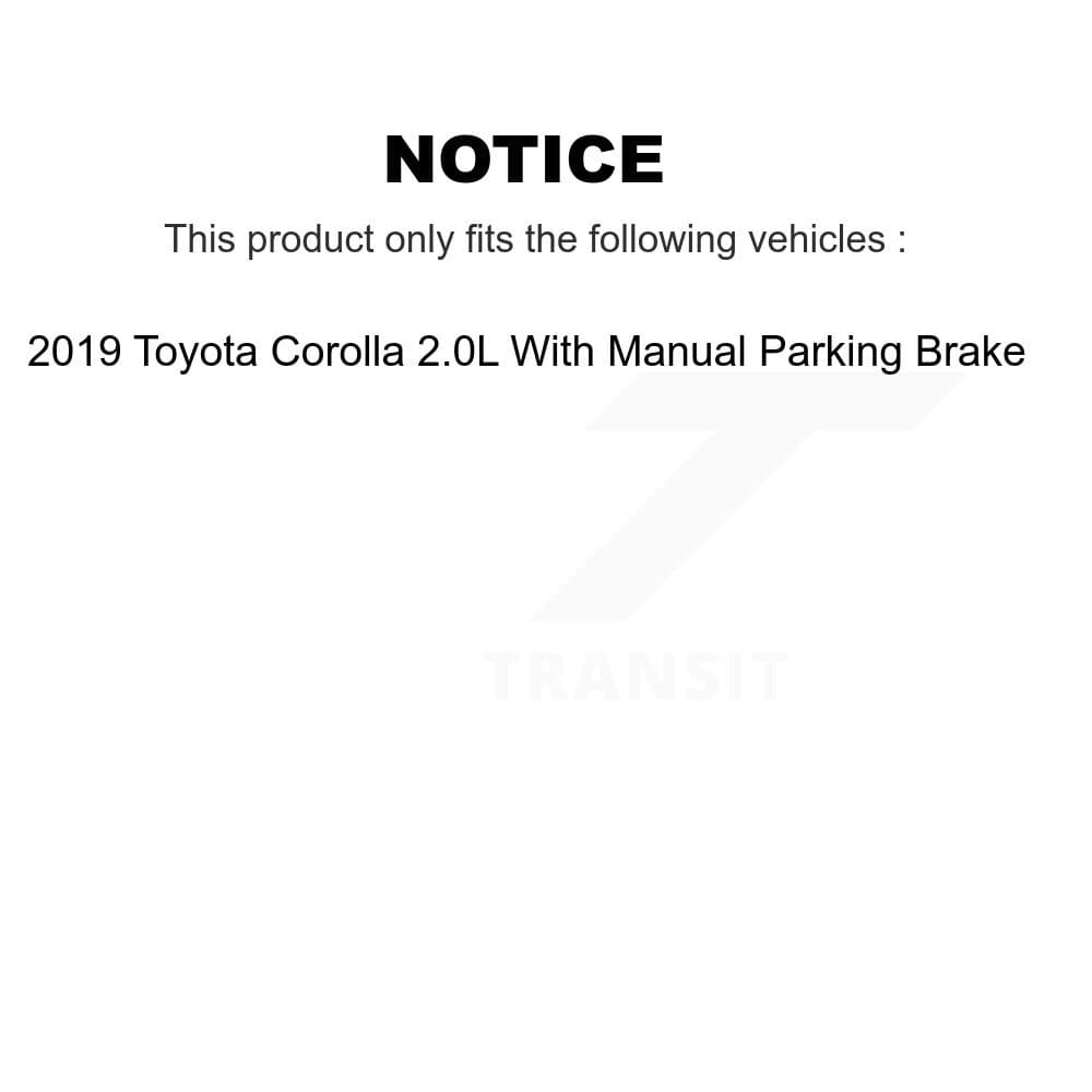 Transit Auto - KDF-101809 - Front and Rear Disc Brake Kits image 19