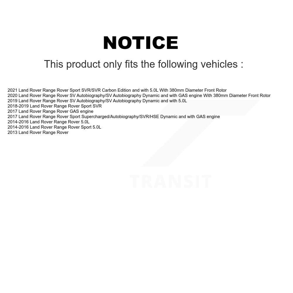 Transit Auto - KDF-101811 - Front and Rear Disc Brake Kits image 19