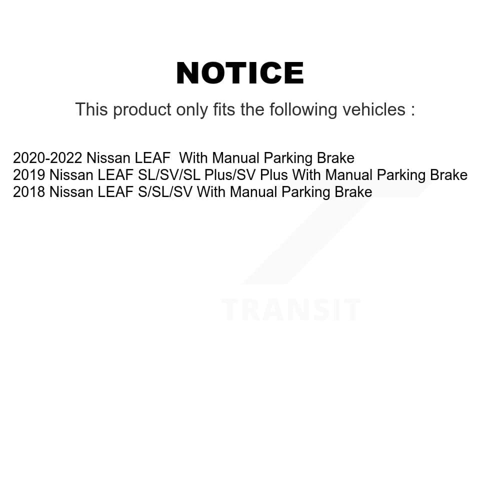 Transit Auto - KDF-101819 - Front and Rear Disc Brake Kits image 19