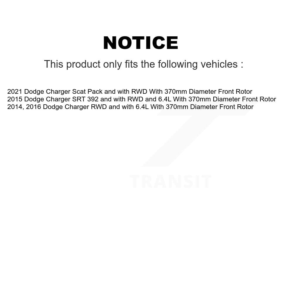 Transit Auto - KDF-101840 - Front and Rear Disc Brake Kits image 19