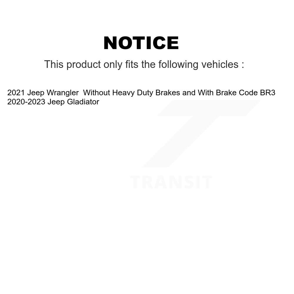 Transit Auto - KDF-102052 - Rear Disc Brake Kits image 19