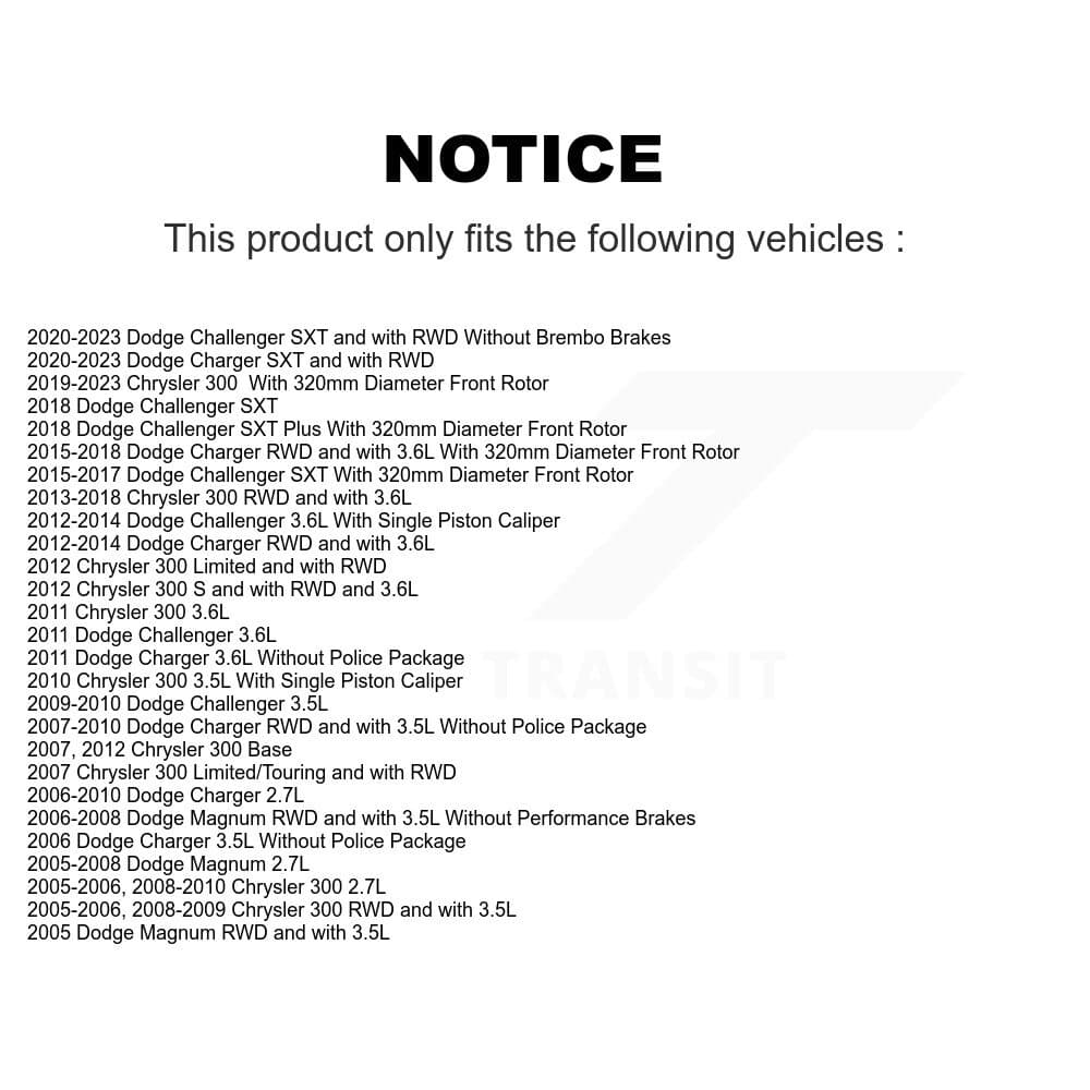 Transit Auto - KDS-100034 - Front Disc Brake Kits image 19