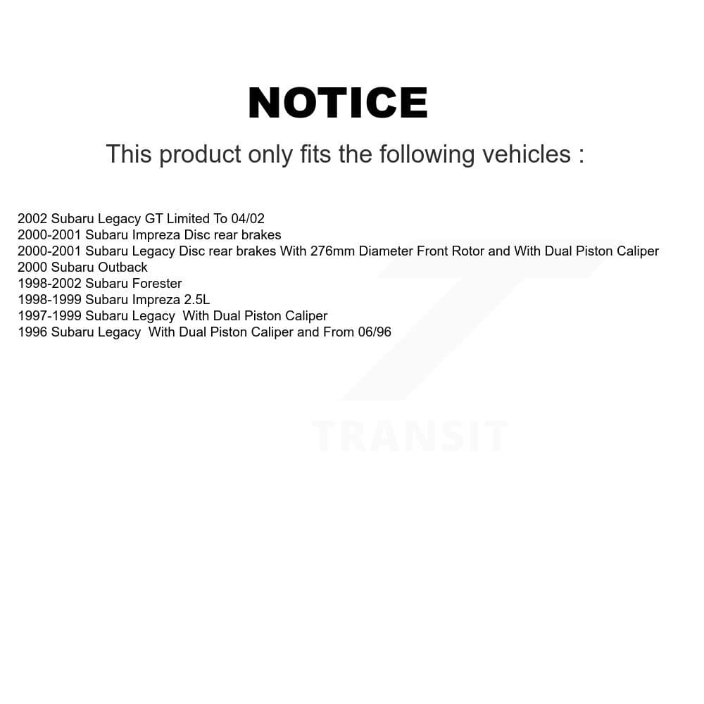 Transit Auto - KDS-100050 - Front Disc Brake Kits image 19