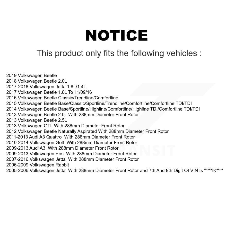 Transit Auto - KDS-100074 - Front Disc Brake Kits image 19