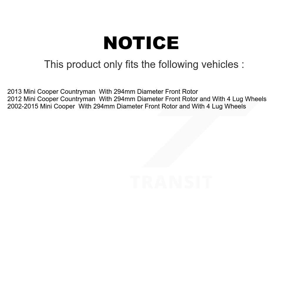 Transit Auto - KDS-100103 - Front Disc Brake Kits image 19