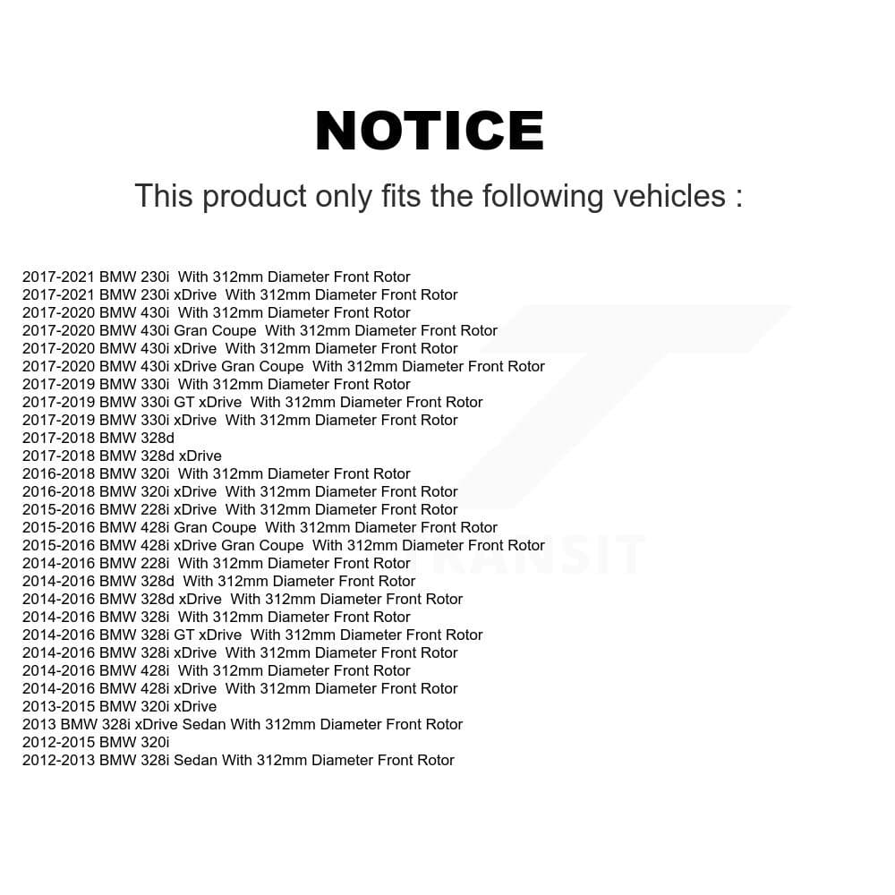 Transit Auto - KDS-100111 - Front Disc Brake Kits image 19