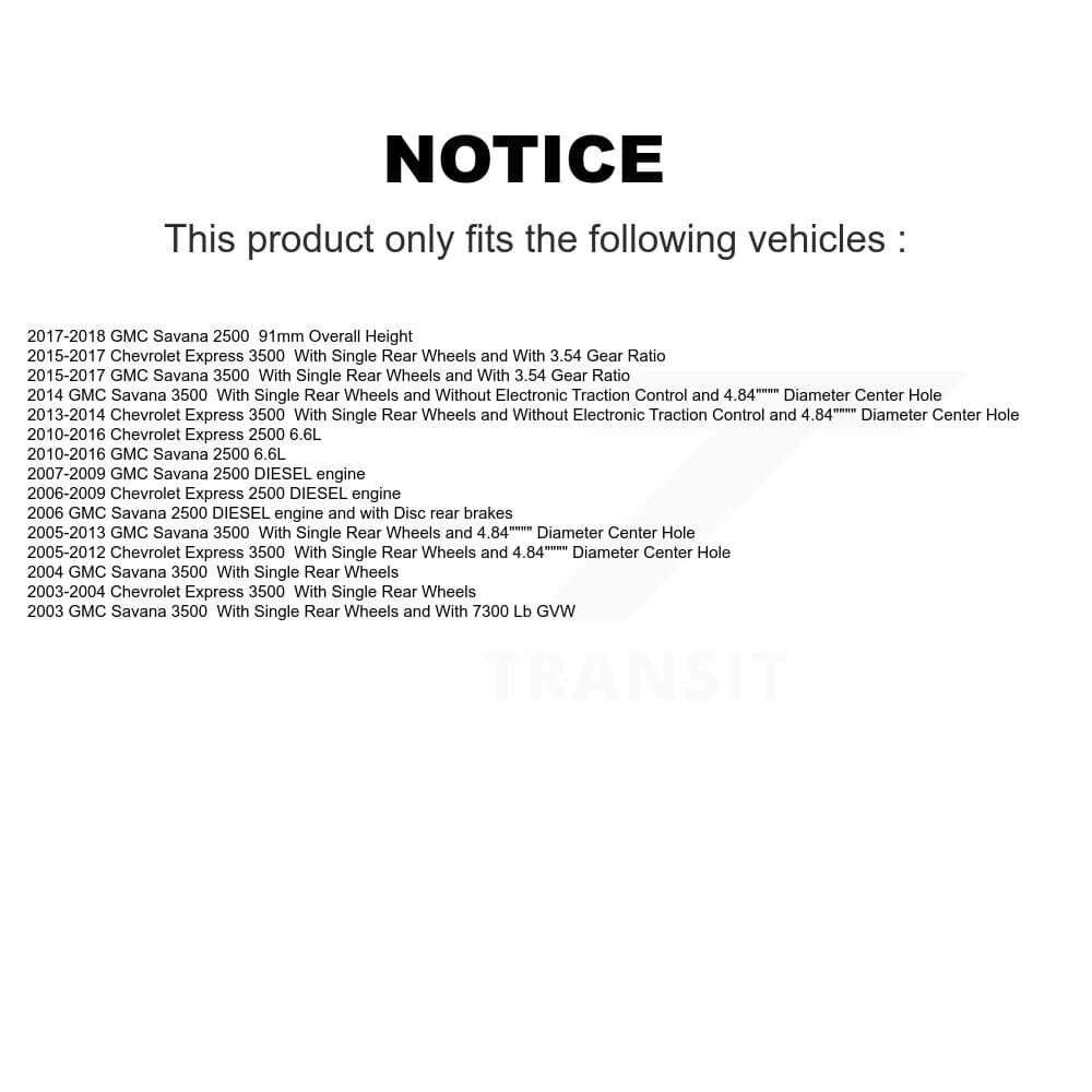 Transit Auto - KDS-100376 - Rear Disc Brake Kits image 19