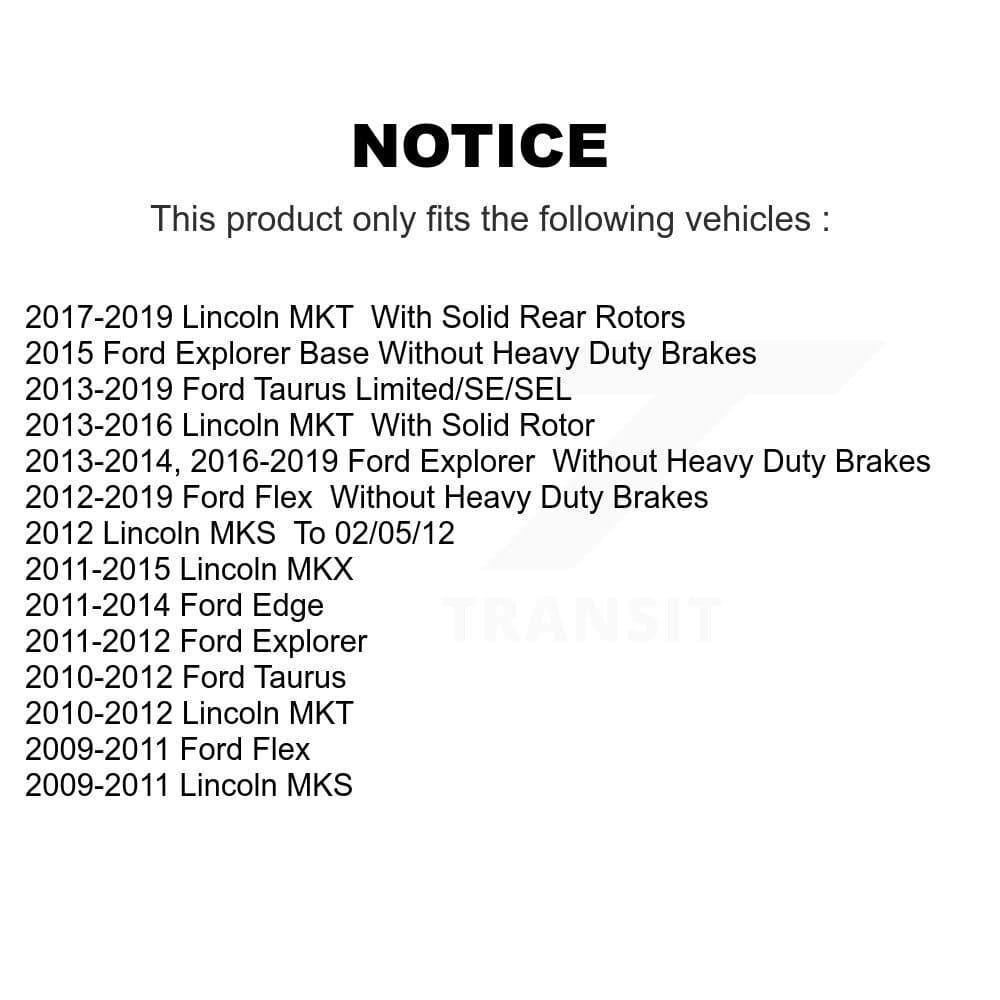 Transit Auto - KDS-100405 - Rear Disc Brake Kits image 19