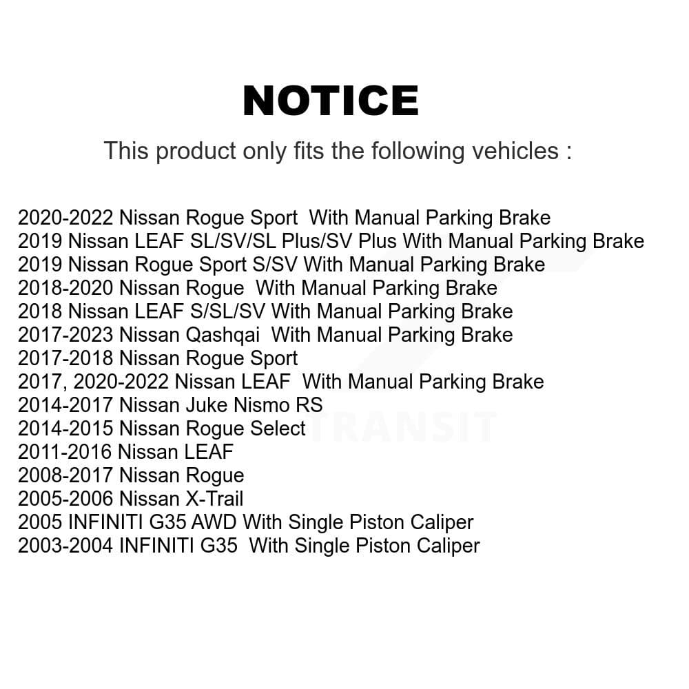 Transit Auto - KDS-100434 - Rear Disc Brake Kits image 19