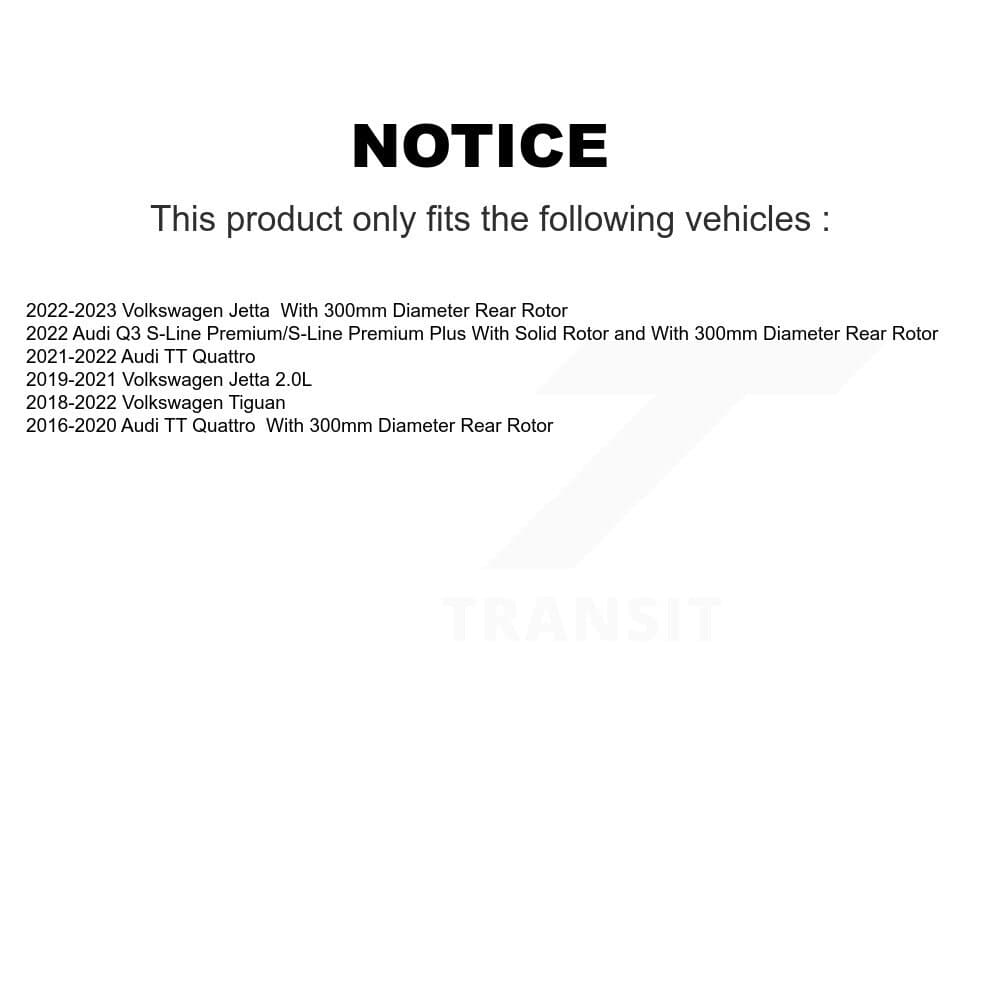 Transit Auto - KDS-100514 - Rear Disc Brake Kits image 19