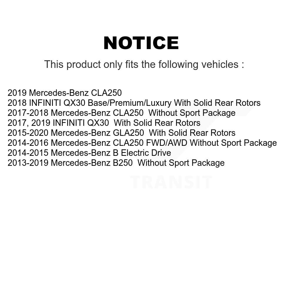 Transit Auto - KDS-100771 - Front and Rear Disc Brake Kits image 19