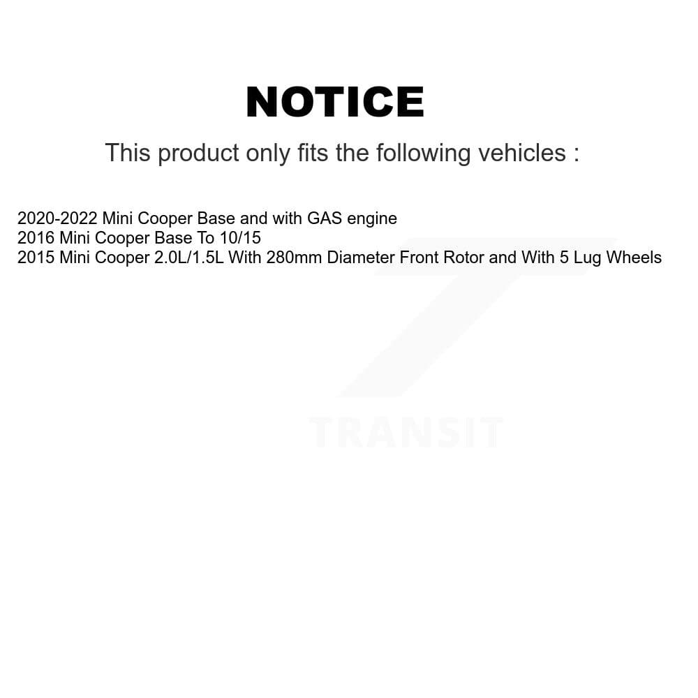 Transit Auto - KDS-100780 - Front and Rear Disc Brake Kits image 19