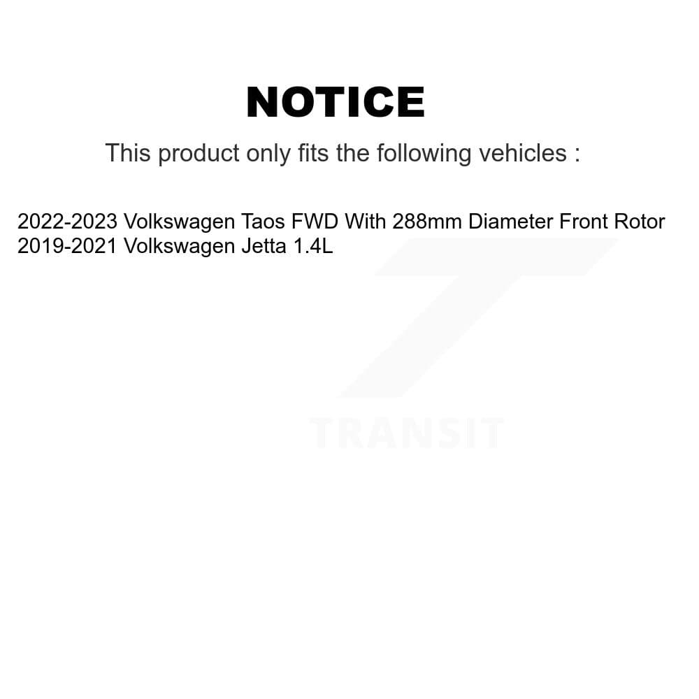 Transit Auto - KDS-100871 - Front and Rear Disc Brake Kits image 19