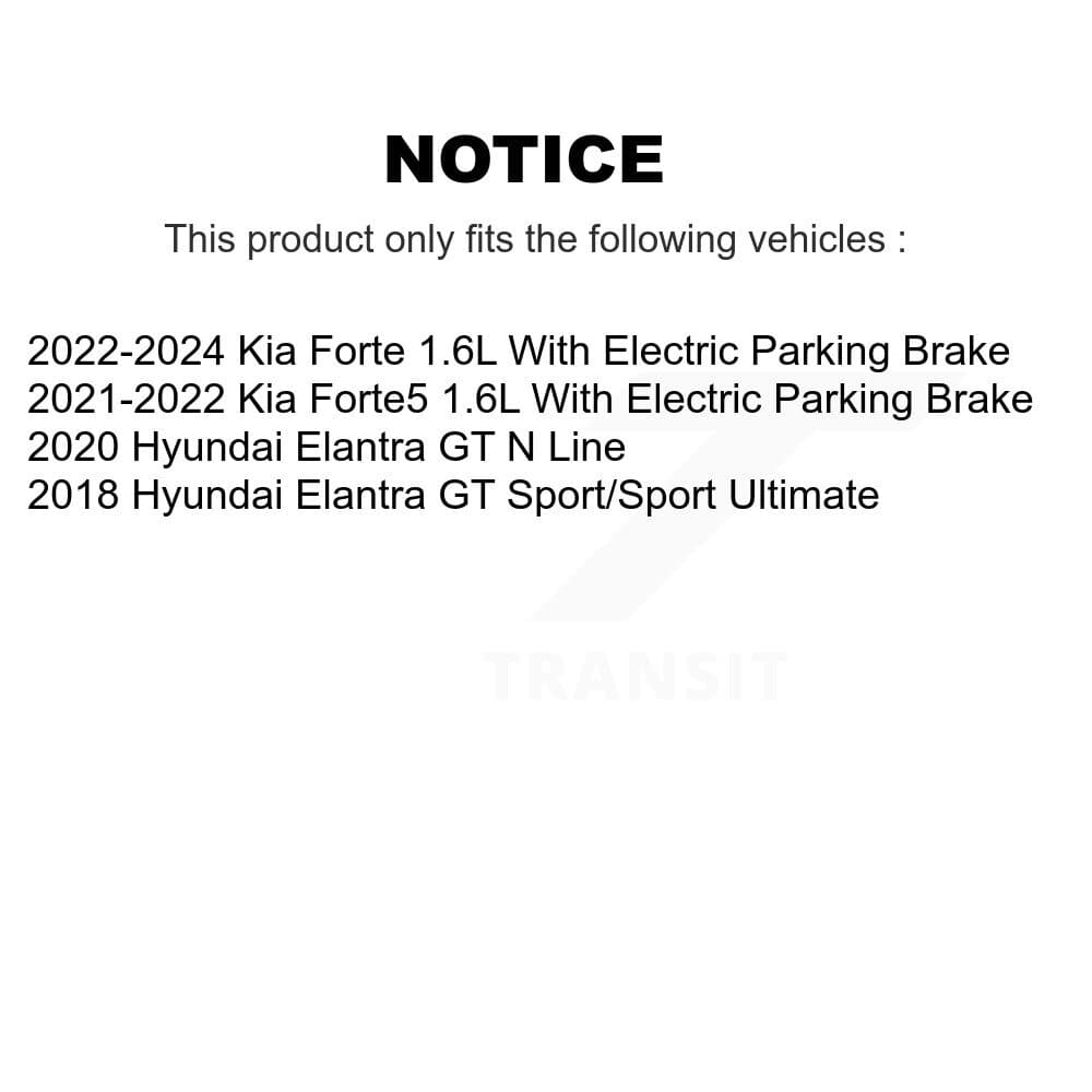 Transit Auto - KDS-100925 - Front and Rear Disc Brake Kits image 19
