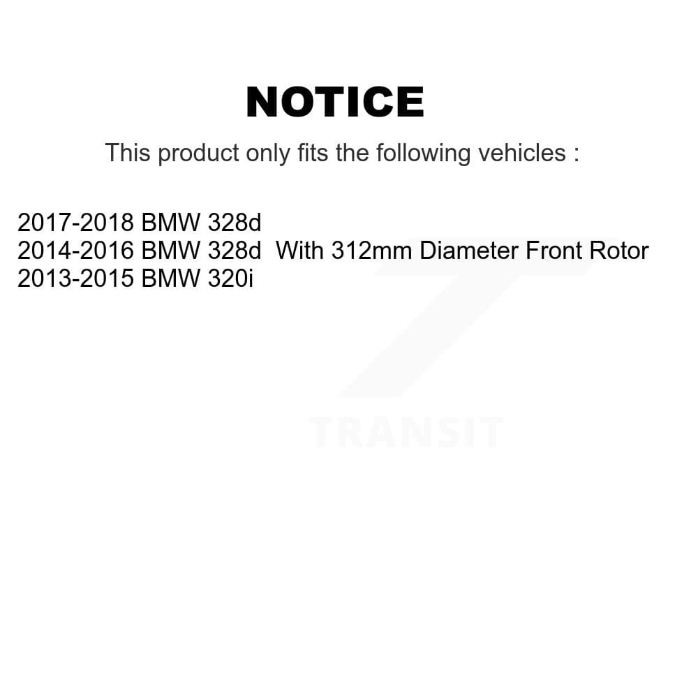 Transit Auto - KDS-101007 - Front and Rear Disc Brake Kits image 19