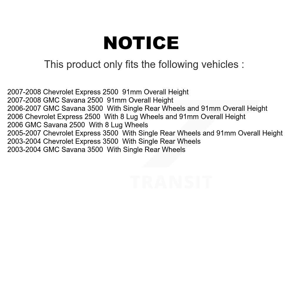 Transit Auto - KDS-101292 - Rear Disc Brake Kits image 19