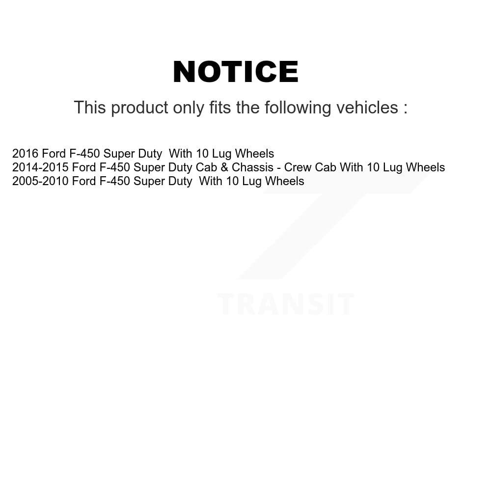 Transit Auto - KDS-101522 - Rear Disc Brake Kits image 19