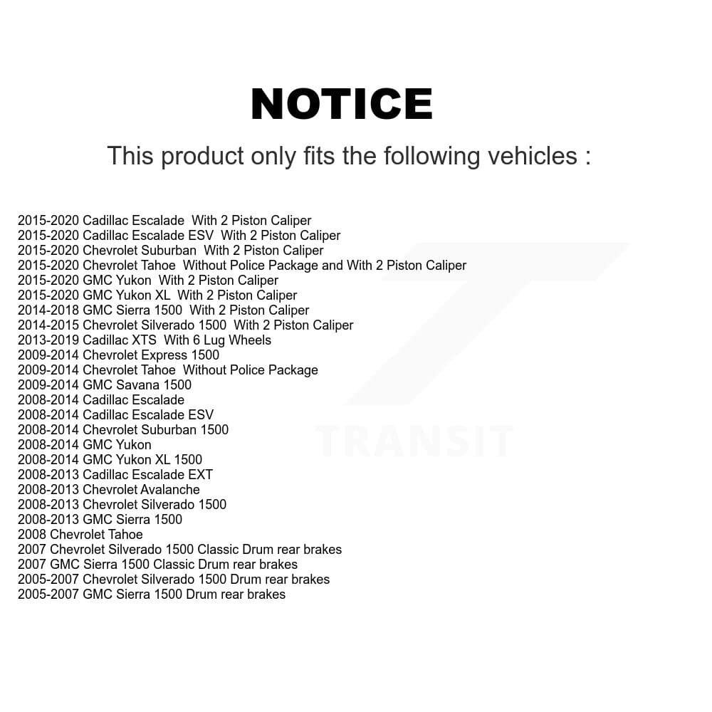 Transit Auto - KDT-100003 - Front Disc Brake Kits image 24