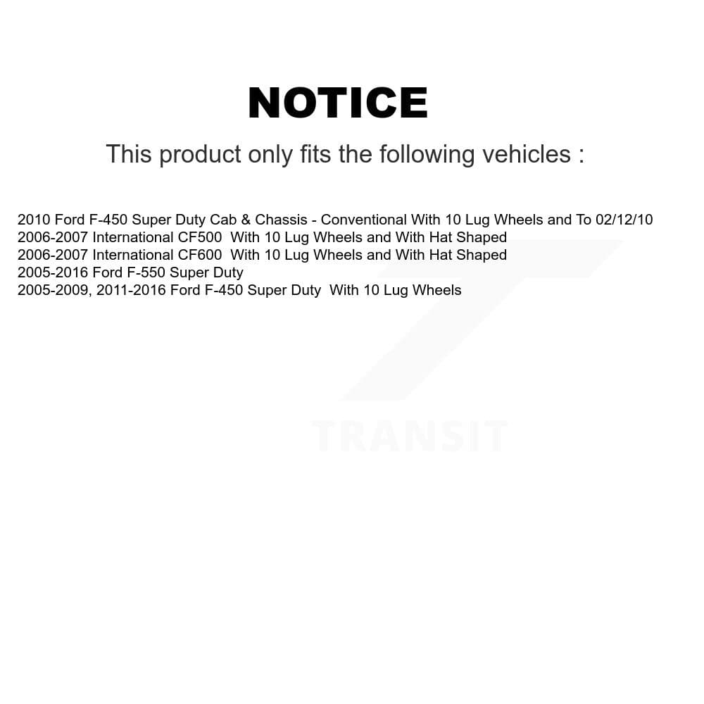 Transit Auto - KDT-100020 - Front Disc Brake Kits image 24