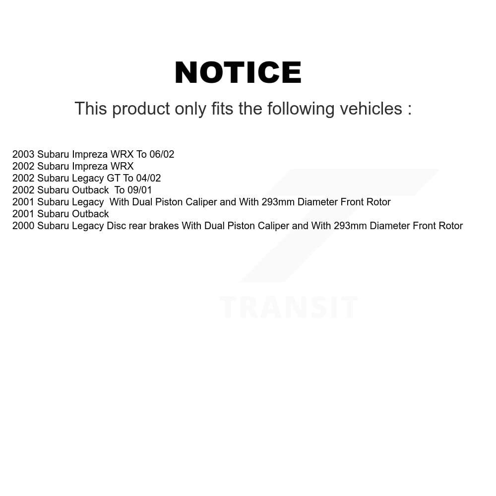 Transit Auto - KDT-100076 - Front Disc Brake Kits image 24