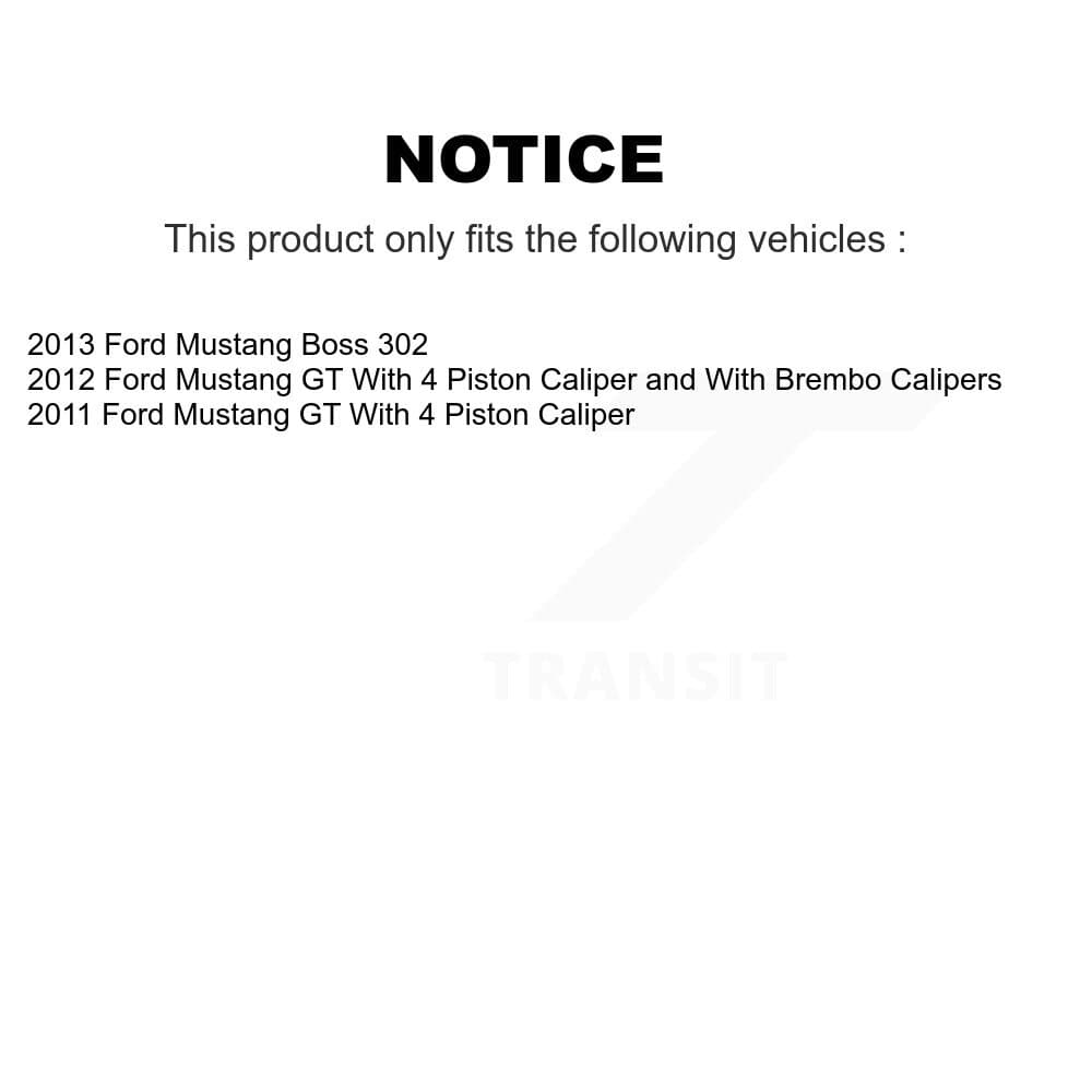 Transit Auto - KDT-100222 - Front and Rear Disc Brake Kits image 24