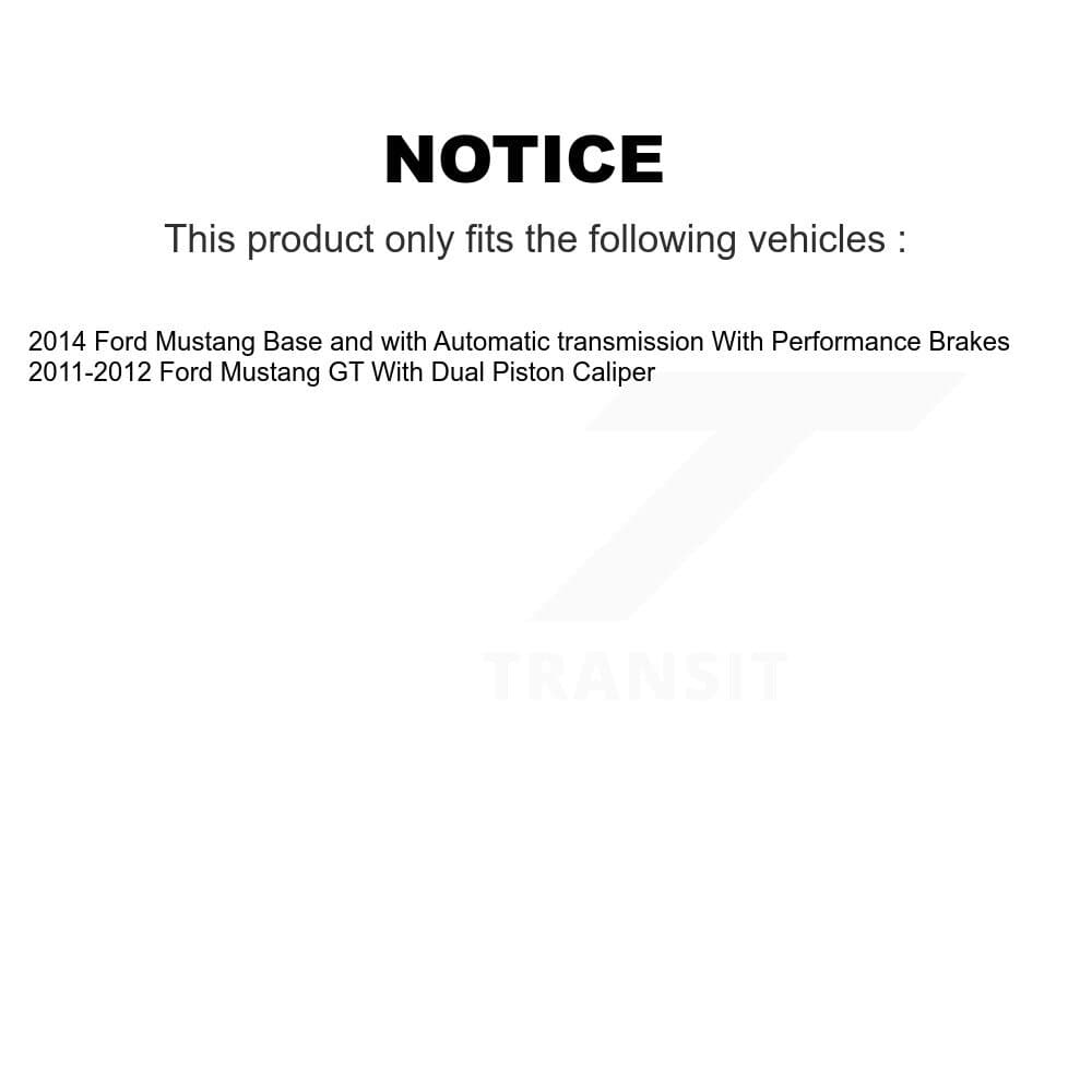 Transit Auto - KDT-100235 - Front and Rear Disc Brake Kits image 24