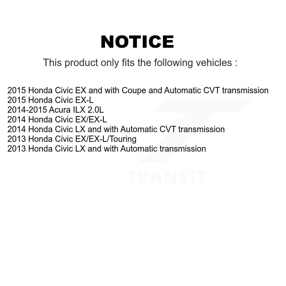 Transit Auto - KDT-100279 - Front and Rear Disc Brake Kits image 24