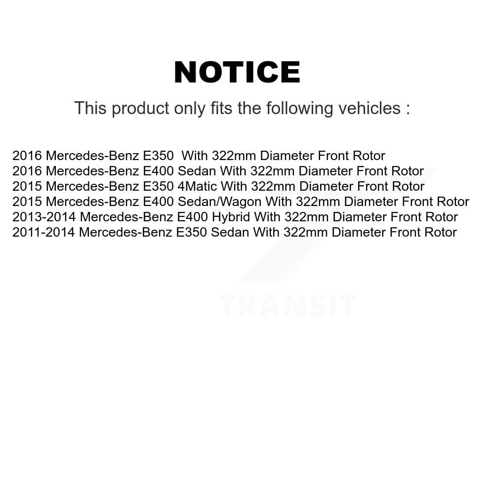 Transit Auto - KDT-100371 - Front and Rear Disc Brake Kits image 24