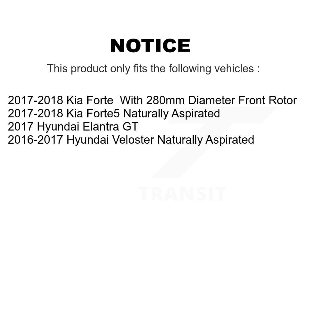 Transit Auto - KDT-100377 - Front and Rear Disc Brake Kits image 24