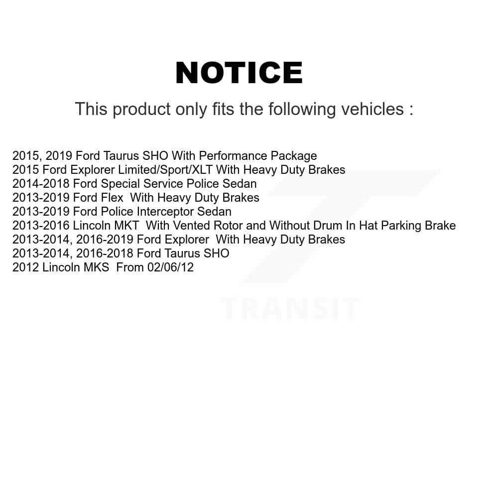 Transit Auto - KDT-100465 - Rear Disc Brake Kits image 24