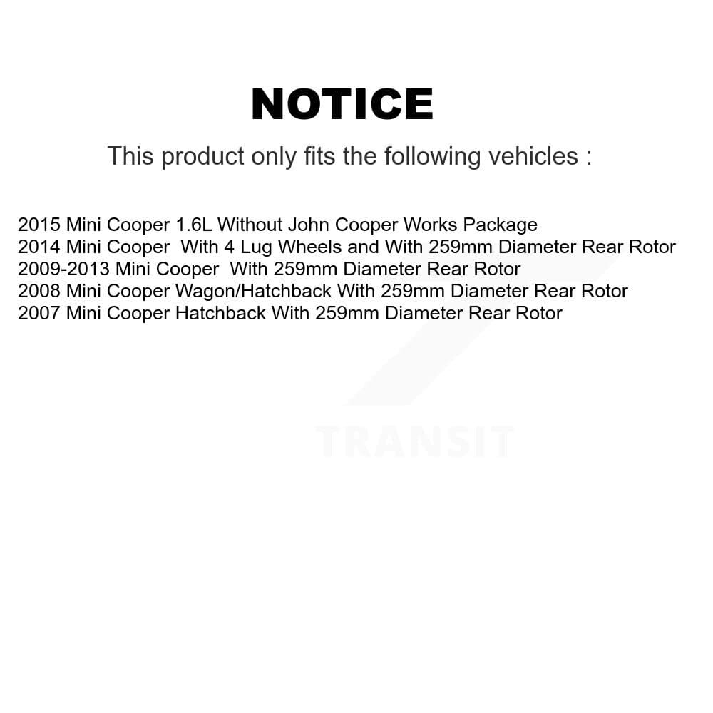 Transit Auto - KDT-100515 - Rear Disc Brake Kits image 24