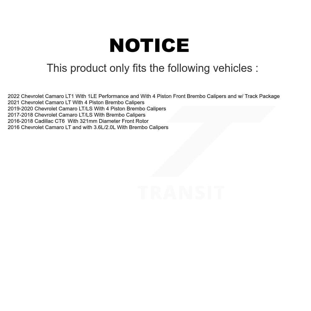 Transit Auto - KDT-100662 - Front and Rear Disc Brake Kits image 24