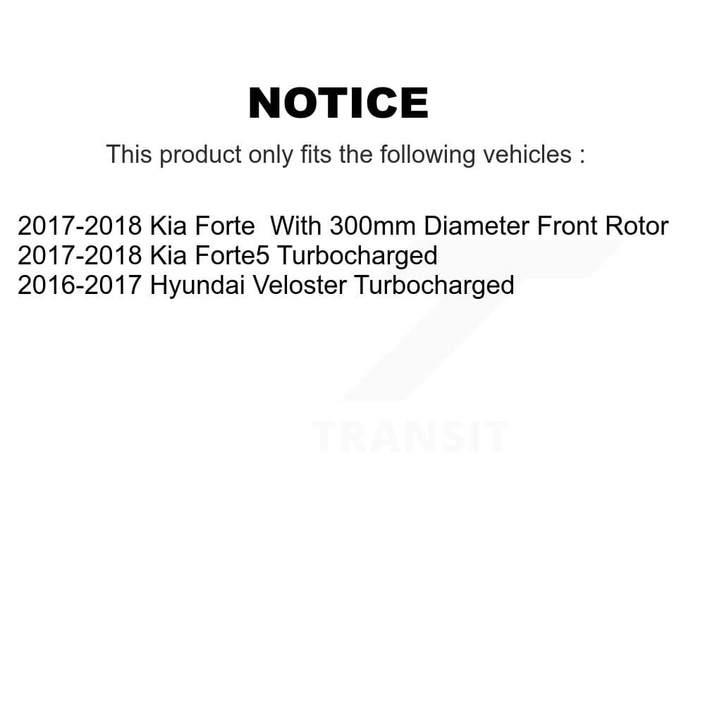 Transit Auto - KDT-100670 - Front and Rear Disc Brake Kits image 24