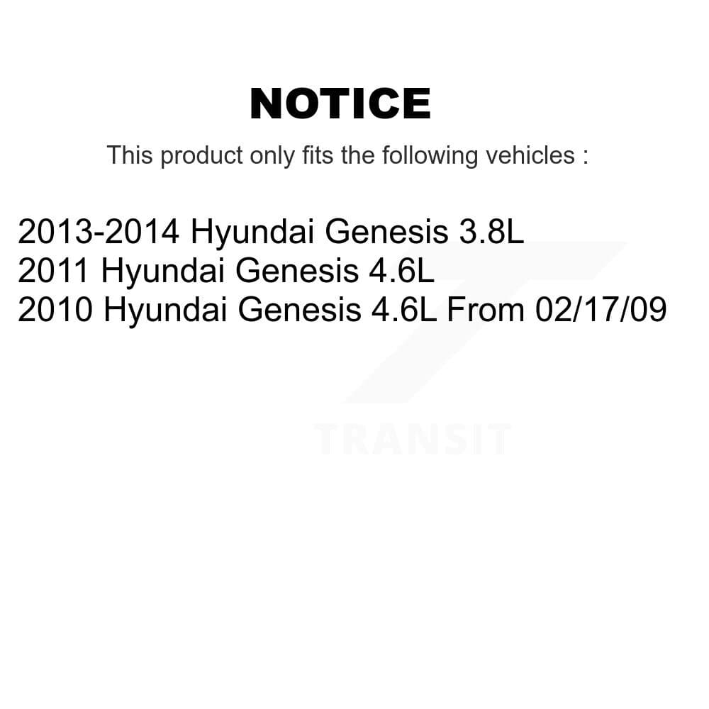 Transit Auto - KDT-100859 - Front and Rear Disc Brake Kits image 24